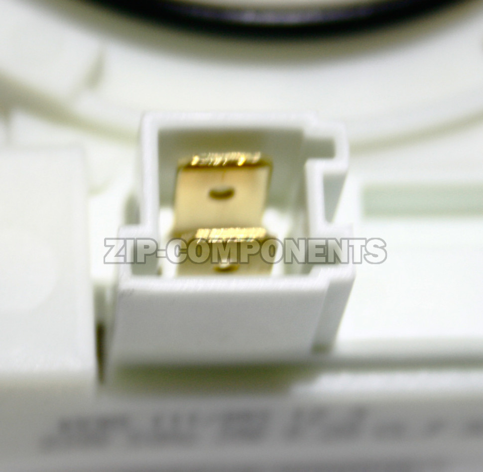 Сливной насос Copreci 30W без улитки, 4 защелки по кругу, фишка вперед Bosch 00215914