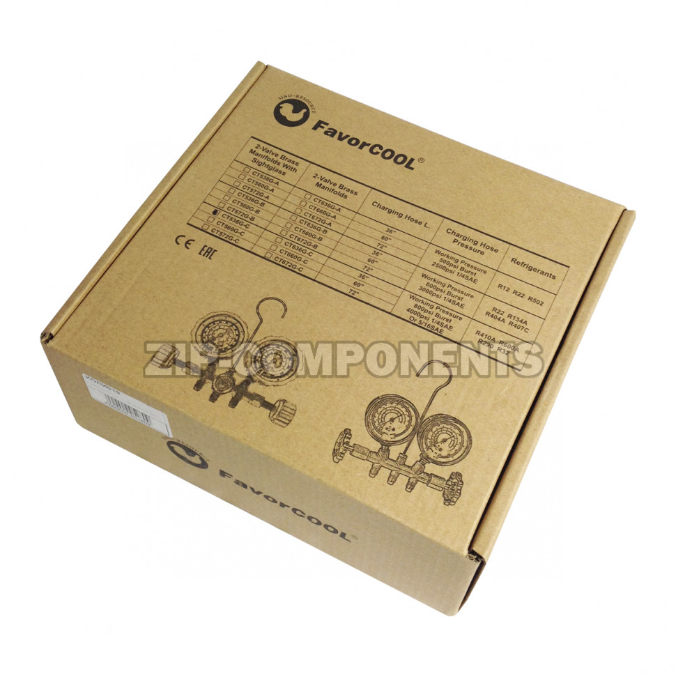 Коллектор CT-536 G с шлангами (R-600)