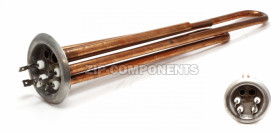 ТЭН для водонагревателя THERMEX 750W+1300W 230V, D-64мм, Н-320мм