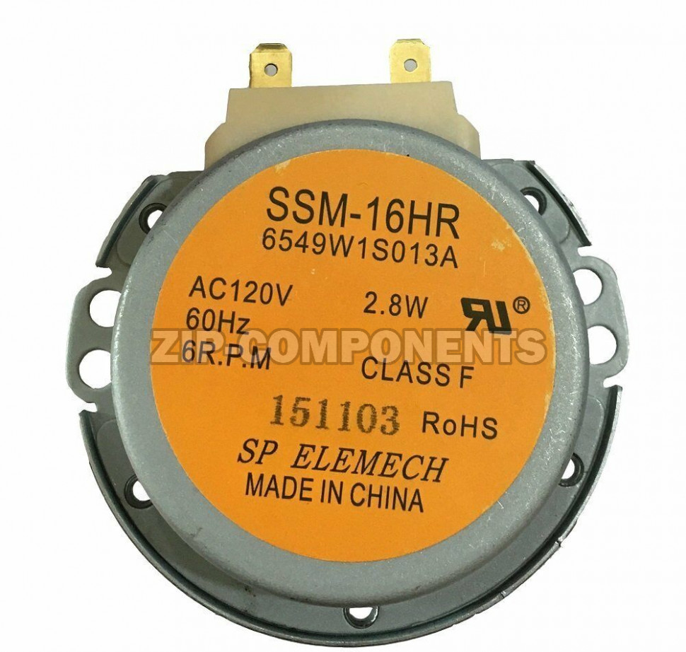 Мотор вращения тарелки LG 6549W1S013K