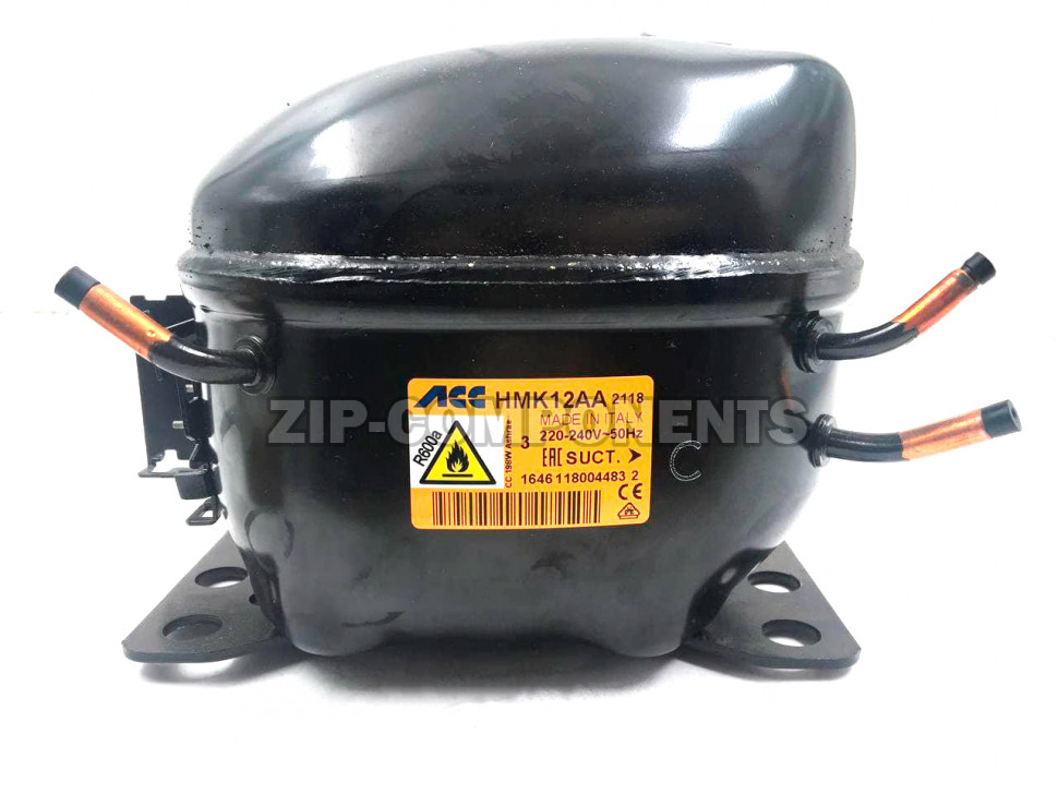 Компрессор HMK12AA (Вт при -23.3°) 198 Вт, R600 Италия