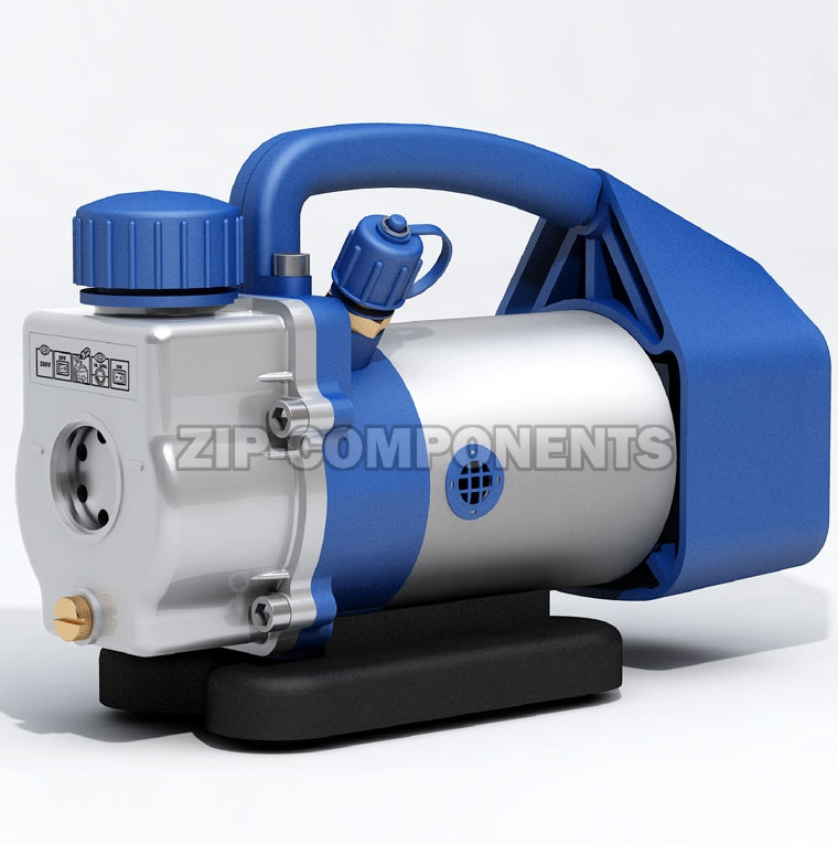 Вакуумный насос VPB - 1 D ( mini 2 Z - 1,5 B ) 45л/мин, 45 микрон, двухступенчатый, поршневой