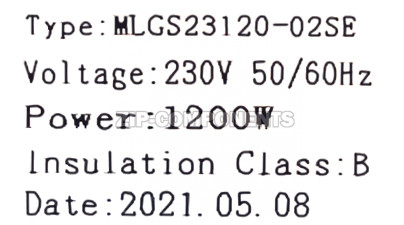 Мотор пылесоса моющий 1200W H166,4 D-144 THOMAS TWIN