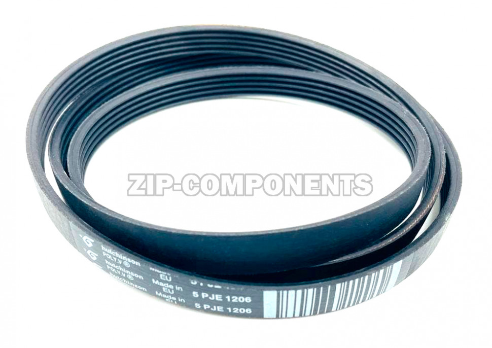 Ремень 1206 J5 стиральной машины Атлант 908092003036