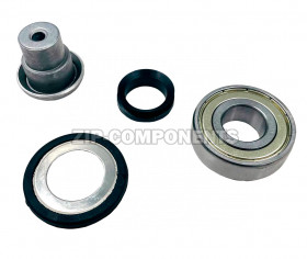 Крепеж опоры суппорта (напротив шкива)+подш.204+сальн.V-25s Candy cod032