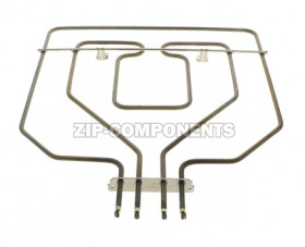 Верхний нагревательный элемент 1500 + 1300W духовки Bosch 00471375