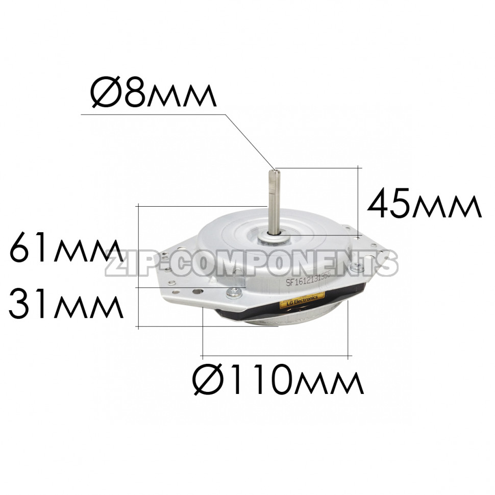 Рециркуляционный насос посудомоечной машины LG 4681ED1004B