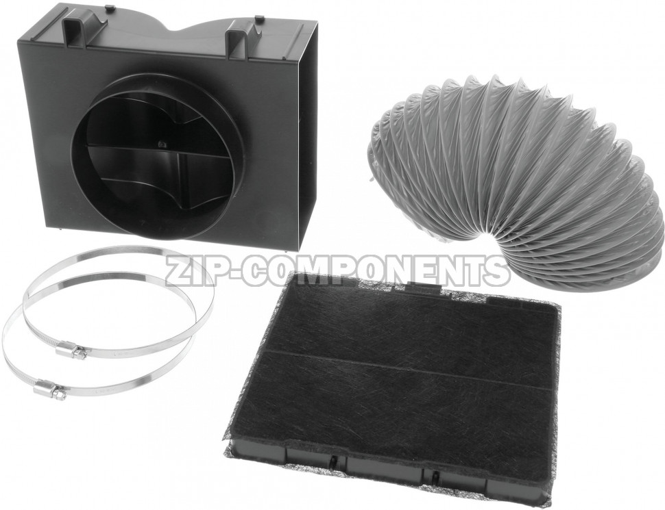 Комплект для работы в режиме циркуляции воздуха для вытяжки Bosch 17002190