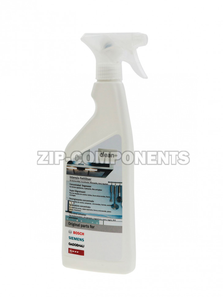 Растворитель жира для вытяжек, электроплит и газовых плит Bosch 00311781