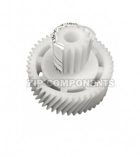 Шестерня для мясорубки Mystery, Leran, Centec, Хозяюшка, Erisson 53/20 мм, зубья 47/14шт, H-43мм, отв 8мм, (Косой/прямой) 