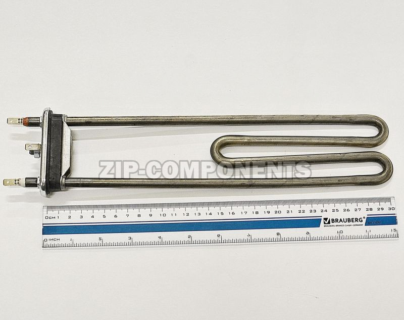 Тэн 2000W Irca прямой с отверстием под датчик L=295 Bosch 263726