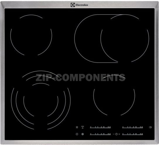 Стеклокерамическая панель электроплиты Electrolux 140047072016