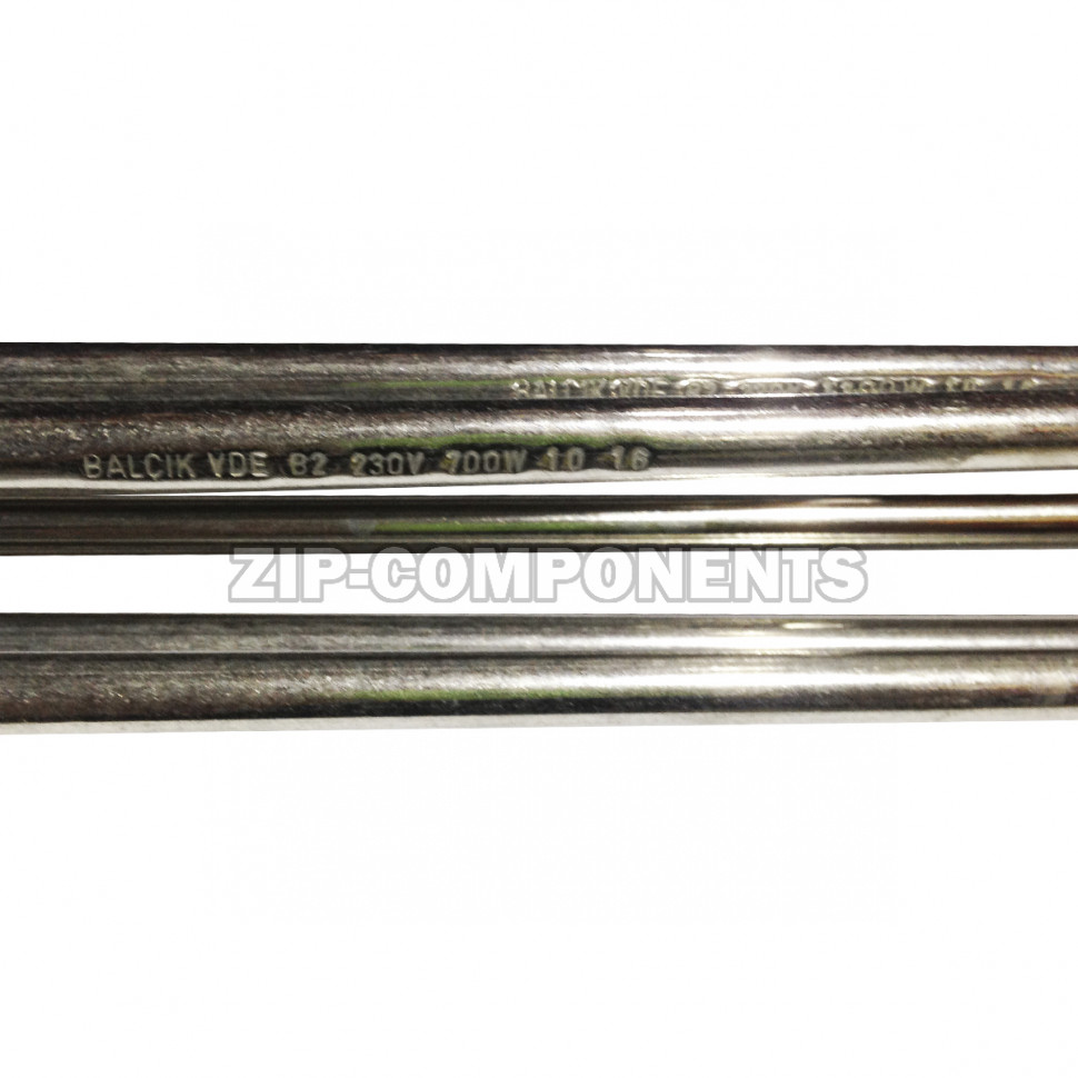 ТЭН для водонагревателя THERMEX 700+1300W 230V, D-64мм, Н-240x306мм Турция, Balcik НЕРЖАВЕЙКА