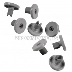 Комплект роликов (колес) корзины для посудомоечной машины Electrolux 50269971003