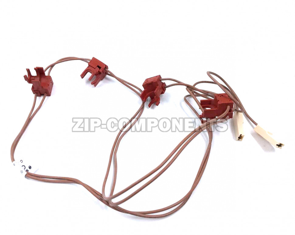 Комплект кнопок электроподжига 4шт Indesit C00260575