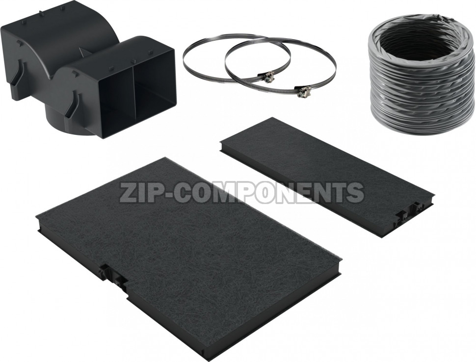 Комплект для работы в режиме циркуляции воздуха для вытяжки Bosch 17002810