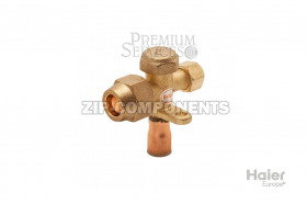 Заправочный вентиль 1/2 сервисный кран сплит системы Haier A0010705989B