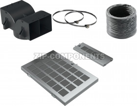 Комплект для работы в режиме циркуляции воздуха для вытяжки Bosch 17002811