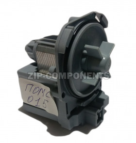 Помпа Askoll 30W на 3 защелках для Bosch MAXX клеммы вперед, вместе