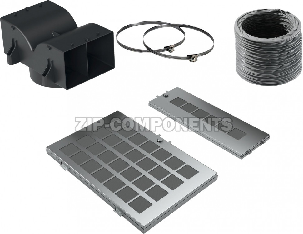 Комплект для работы в режиме циркуляции воздуха для вытяжки Bosch 17002813