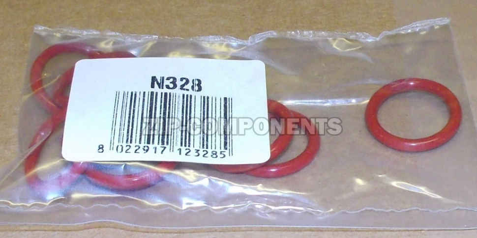 Прокладка уплотнительная кольцо (резин.Красная 10шт в упаковке) Универсальные N328