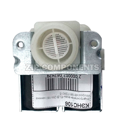 Электроклапан воды ELBI 2W-180 замена Whirpool 481981729015