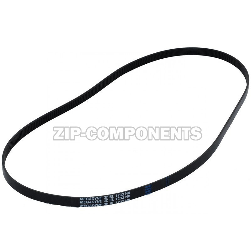 Ремень 1233H8 EL, для стиральной машины Ardo MEGADYNE 416004300