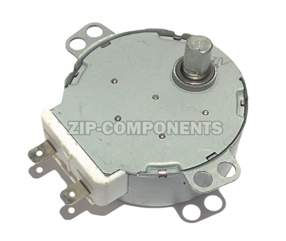 Мотор вращения тарелки СВЧ, AC220-240V, 4W; 2.5/3 R.P.M, шток-10мм