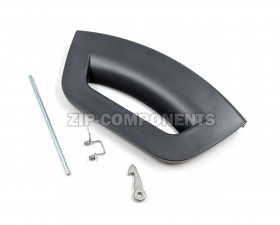 Ручка люка Indesit серия FUTURA серая 286151