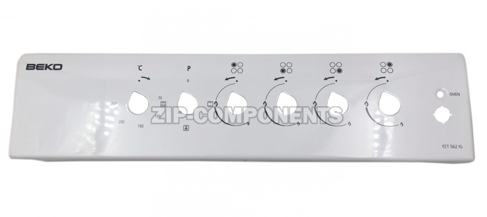 Декоративная панель управления плиты Beko 418908036