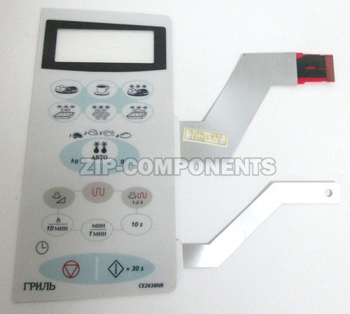 Сенсорная панель СВЧ SAMSUNG DE34-00132A CE2638NR