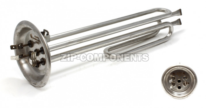 ТЭН для водонагревателя 1500W M6 нержавейка, D-92мм