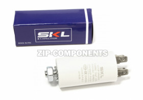 Конденсатор пусковой 15 мкФ, 450V, с креплением винт SKL
