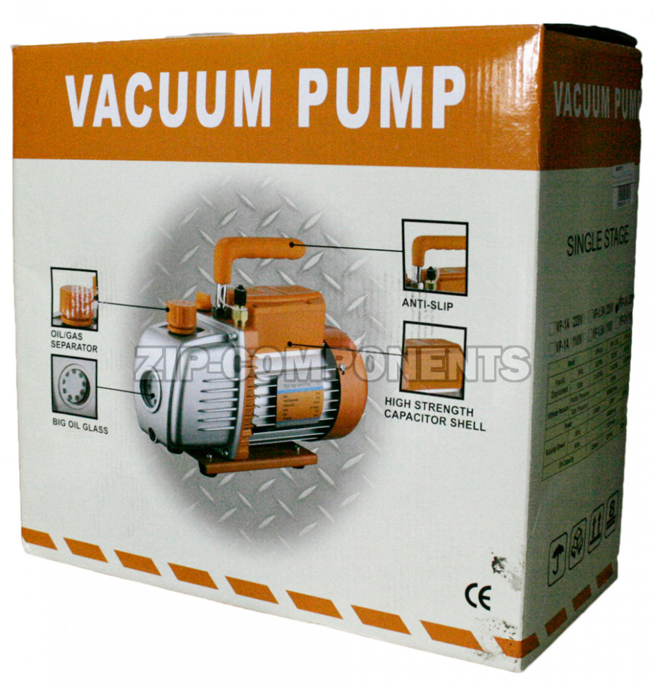 Вакуумный насос VP - 2 A 120л\мин, 60 микрон, одноступенчатый, поршневой