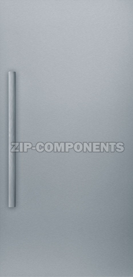 Фасад для холодильников и морозильников из нержавеющей стали, с ручкой Bosch 00718105