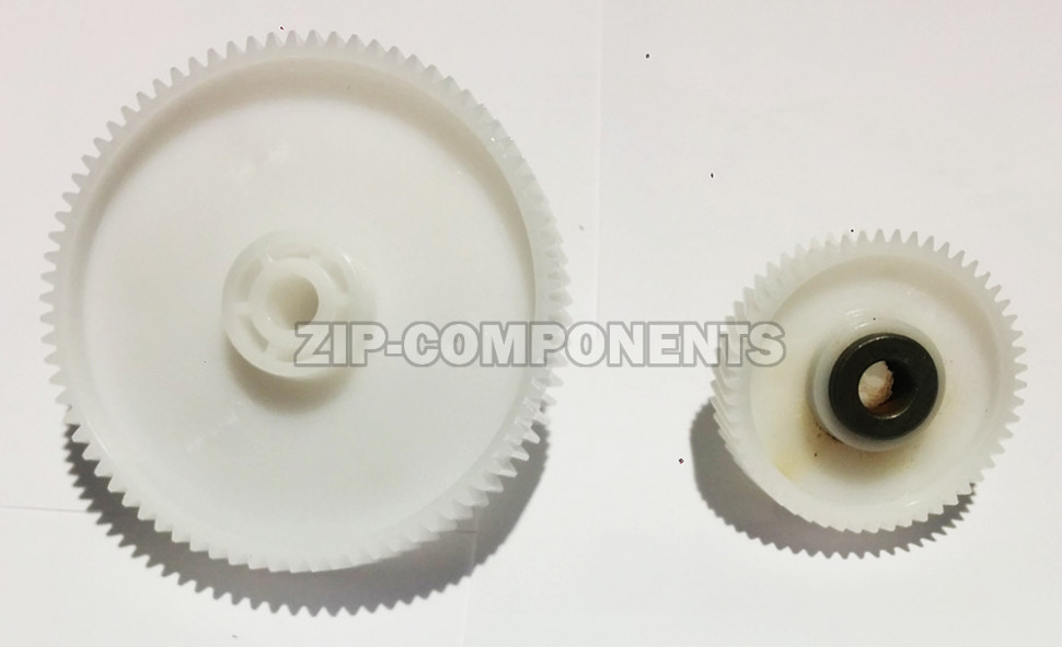 Комплект шестеренок Diva, D1=80 мм, d1=25.5 мм, D2=46 мм, d2=16.5 мм