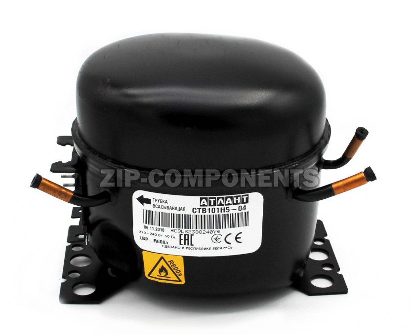 Компрессор Атлант СТВ-101 Н5-04, R600 168Вт в индивидуальной упаковке аналог СКН-150 T1114YB