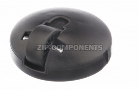 Ролик, Направляющее колесо пылесоса, с металлической осью, чёрное Bosch 00027606