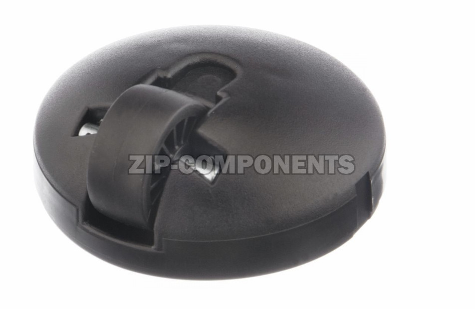 Ролик, Направляющее колесо пылесоса, с металлической осью, чёрное Bosch 00027606