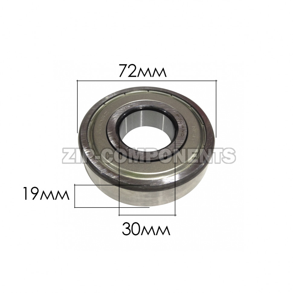 Подшипник 6306 ZZ 30x72x19 Китай