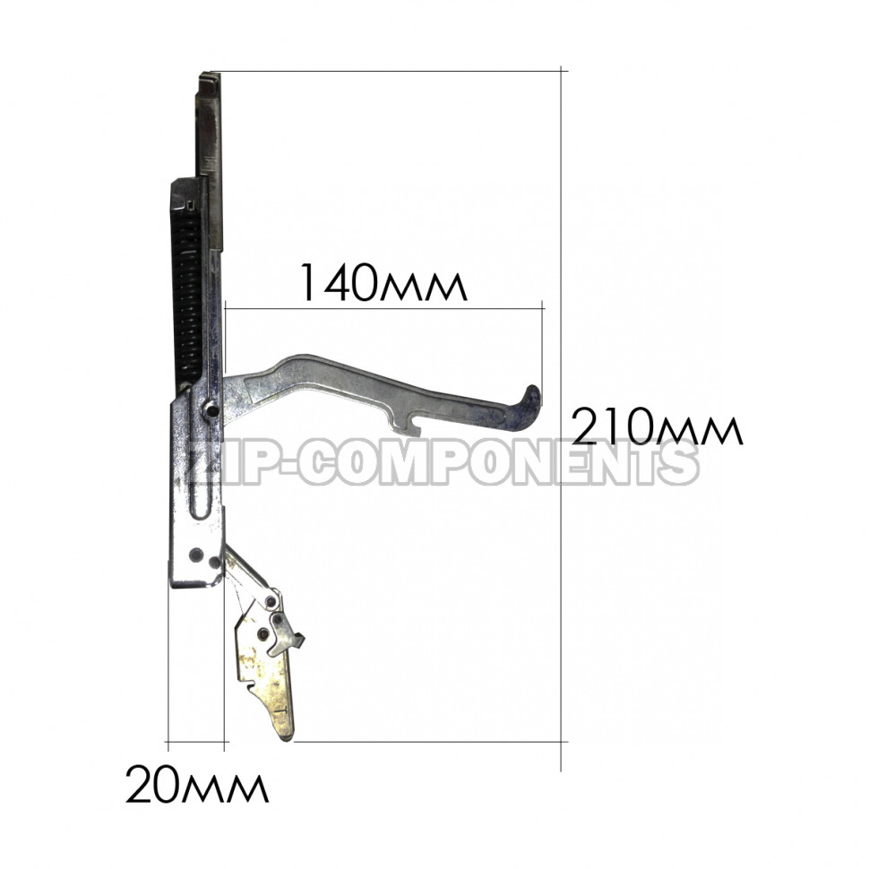 Петля двери духовки Indesit C00090841