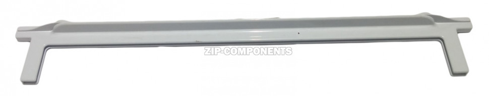 Отделка пластиковая 45см для стеклянной полки Beko, задняя 4561540300, 446x62x22мм, Н-446мм