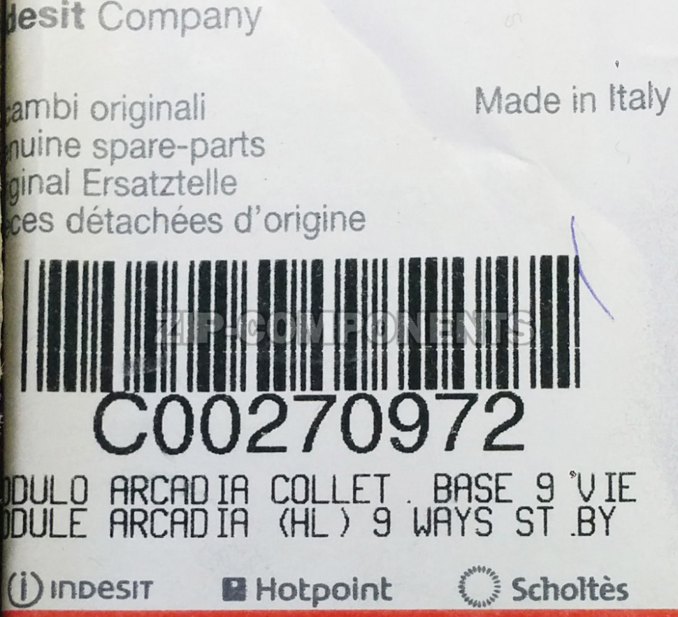 Модуль (плата) Indesit Arcadia C00270972