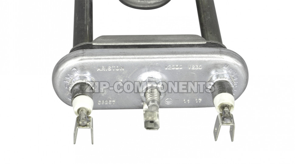 Тэн стиральной машины (Оригинал, 2000W, L=188, R11, M130) Indesit 255099