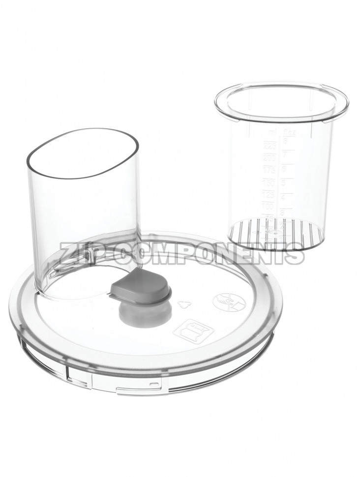 Крышка с толкателем для кухонного комбайна Bosch 12018135