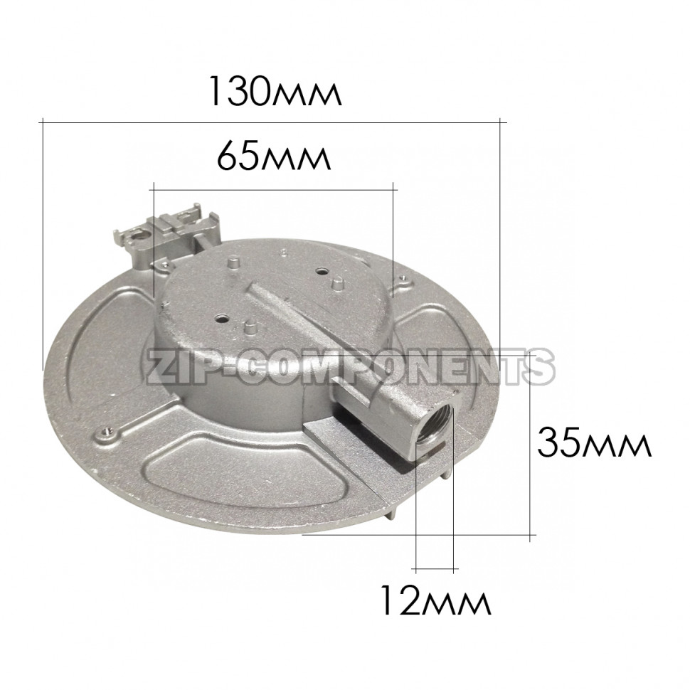 Корпус рассекателя для плиты Ariston Indesit C00053254