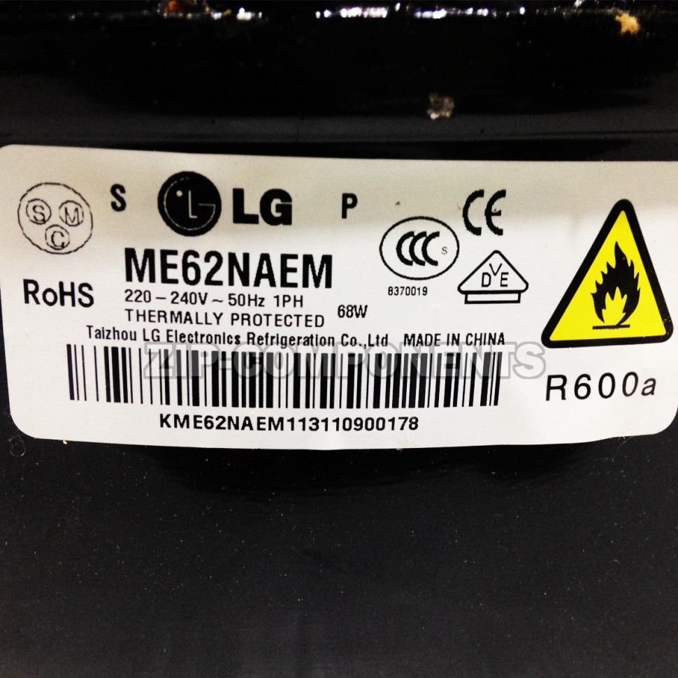 Компрессор линейный для холодильника LG TCA31274003