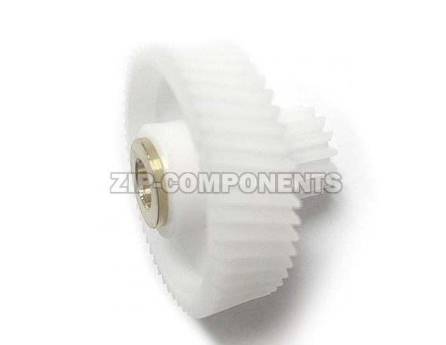 Шестерня мясорубки D=46/18 H35/12 d8 z16/54, с втулкой Panasonic Elenberg