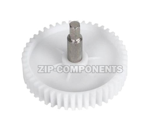 Шестерня для мясорубки Panasonic в шнек, железный шток D96 H77/26 DF17