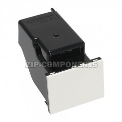 Контейнер отработанного кофе белый для Delonghi 45.760, 7313235411